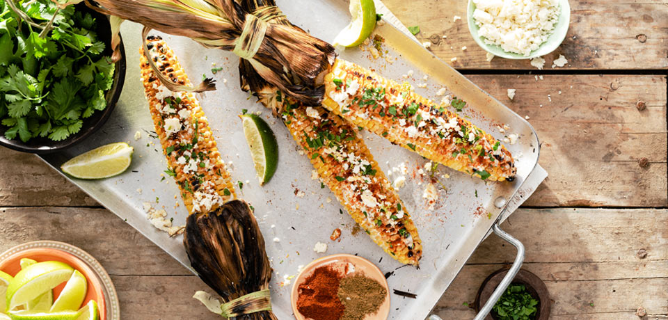Spiced Grilled Street Corn