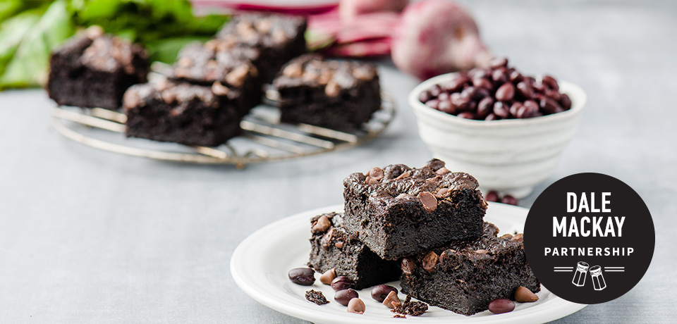 Black Bean and Beet Brownies