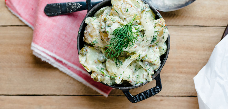 Beer Hall Potato Salad
