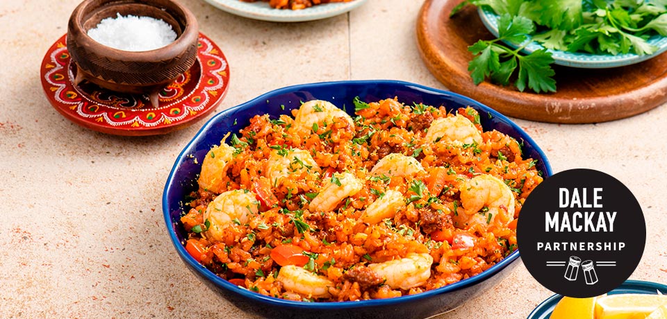 Prawn and Chorizo Paella