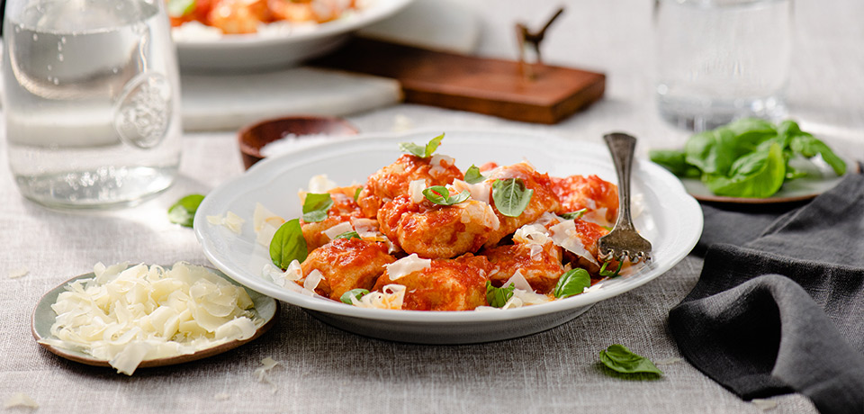 Ricotta Gnocchi Al Pomodoro
