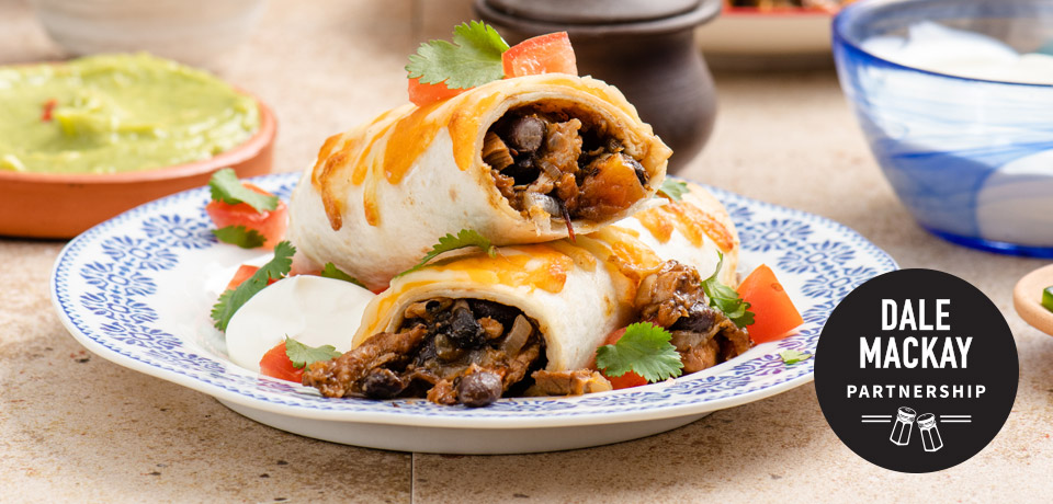Chicken and Black Bean Enchilada